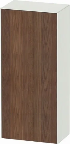 Duravit White Tulip Halbhochschrank Amerikanischer Nussbaum & Weiß Matt & Seidenmatt 400x240x880 mm  WT1322R7736