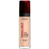 L'ORÉAL PARIS Foundation INFAILLIBLE 32H FRESH WEAR MAKE-UP FOUNDATION, wirkt bis zu 32 Stunden lang wie frisch aufgetragen