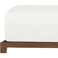 uncover by SCHIESSER Spannbettlaken New Jersey aus 100% Baumwolle, Jersey, Gummizug: rundum, (1 Stück), Made in Green