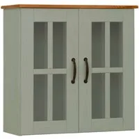 Home affaire Hängeschrank Rodby FSC®-zertifiziertes Massivholz, Griffe Metall, Breite 60cm, Höhe 60cm