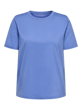 ONLY - ONLFREJA S/S LUXE TOP CC JRS NOOS Ultramarine - Gr. - S