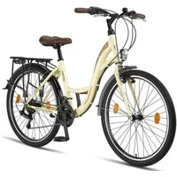 Licorne Bike Cityrad Licorne Stella Premium Citybike 20–28 Zoll, 21 Gang Hollandrad