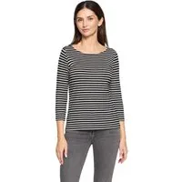 Betty Barclay 3/4-Arm-Shirt Damen mit Ringel (1-tlg)