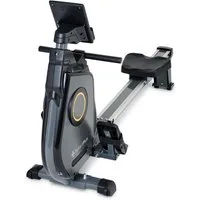 SportPlus Rudergerät SP-MR-1400-B-iE, klappbar, App, Magnetbremssystem, 24 Widerstandsstufen, 6 Programme