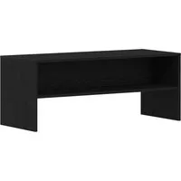 vidaXL TV-Schrank TV-Schrank Schwarz Eichen-Optik 100x40x40 cm Holzwerkstoff (1-St)