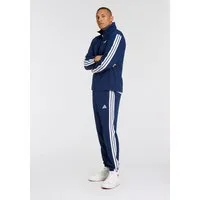 adidas Sportswear Trainingsanzug 3-STREIFEN WOVEN (2-tlg), zweiteiliges Set, aus Polyester, mit durchgehendem Reißverschluss