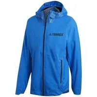 adidas Performance Regenjacke Zupahike TERREX 2.5 Layer RAIN.RDY (wasserdicht, atmungsaktiv) blau
