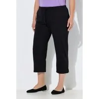 Ulla Popken Funktionshose 7/8 Hose Slimfit Gummibund