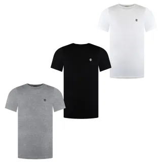 Timberland 3er-Pack Basic Herren-T-Shirts in verschiedenen Farben