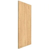 Bilderdepot24 Magnettafel Küche Holzoptik Apfelbirke, (1-tlg., Magnetboard Pinnwand für die Wand - metallische Tafel für Magnete), Magnetwand groß mit Motiv Büro Memoboard magnetisch Hochformat