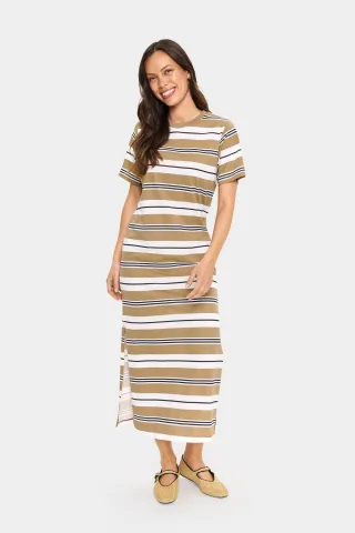 Jerseykleid FariaSZ Jerseykleid Lockere Passform