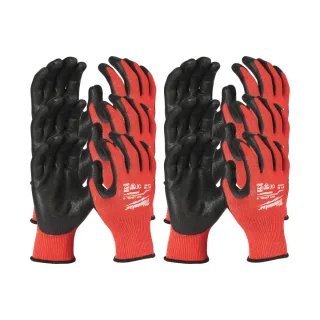 Milwaukee - Schnittschutzhandschuhe Klasse 3 L/9 , 12 Stück  9 - 4932471619