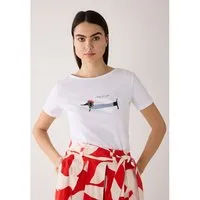 MORE&MORE T-Shirt T-Shirt mit Dackelprint