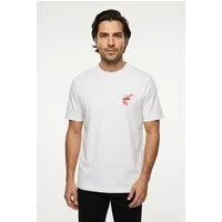 BOSS ORANGE T-Shirt Rückendruck, Relaxed Fit, reine Baumwolle