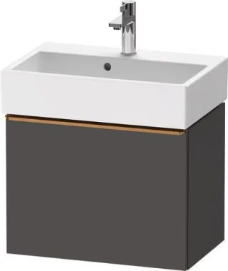 Duravit D-Neo Waschtischunterbau wandhängend Graphit Matt 584x372x440 mm - DE4229004490000 DE4229004490000