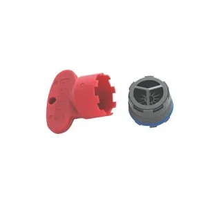 Kludi Cache-Strahlregler M 21 x 1 Niederdruck Erchrom 7448600-00