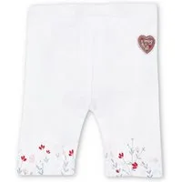 BONDI Trachtenkleid Leggings Baby/Kleinkind - BLUMENWIESE - weiß