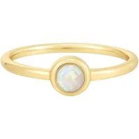 Glanzstücke München Fingerring GSM6022 (1-tlg), mit Opal (synth)