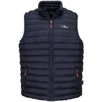Blue Wave Steppweste Oscar Herren Steppweste Oscar mit Stehkragen - Weste packable mit Packbeutel