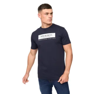 Crosshatch - "Jamstate" T-Shirt für Herren (Marine)
