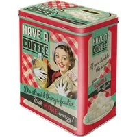 Nostalgic-Art Vorratsdose Kaffeedose Blechdose - Have A Coffee