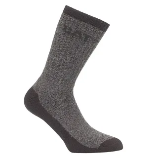 Caterpillar CAT Thermo Baumwoll Unisex Erwachsene Schwarze Socken - Knöchelhöhe