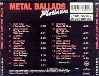 Metal Ballads Platinum