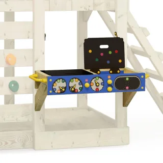 Xtra-Play Matschküche für Spielturm - Kreativer Sandspieltisch mit 80 cm Montage-Maß - Wetterfestes Holz Zubehör für Garten Outdoor-Spaß - Wickey