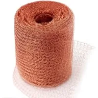 FELIXLEO Schneckenkante Kupferband Gegen Schnecken Mäuse Kupferwolle 6m, 1-St.