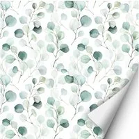 nikima Wandtattoo KF-02 selbstklebende Folie – Floral (PVC-Folie), 2 x 0,9 m selbstklebende Folie