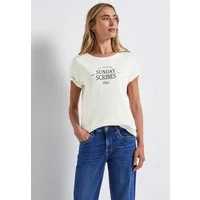 STREET ONE T-Shirt mit Wording-Print
