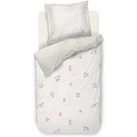 PiP Studio Bettwäsche Bettwäsche DE PIP Mughal Flower Off-white 155x220 Cremefarben, Perkal, 1 teilig, 155 x 220 cm + 1x 80 x 80 cm