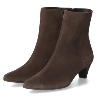 Paul Green Stiefeletten - Gr. 37,5 - Braun - Rauleder