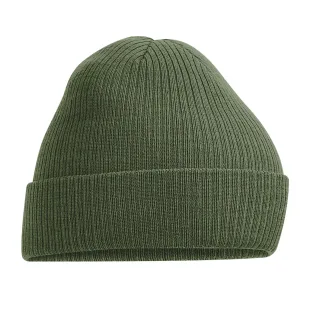 Beechfield - Mütze gerippt für Herren/Damen Unisex (Olivgrün)