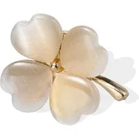 Firetti Brosche Schmuck Geschenk Messing Ansteckschmuck Blume