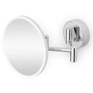 Avenarius Kosmetikspiegel Wand; rund, LED, 5-fach, 3-armig, Serie Kosm., 9505103010 9505103010