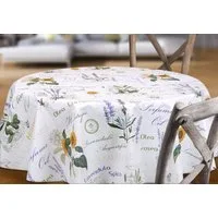 Beautex Tischdecke Wachstuchtischdecke geprägt Provence abwischbar Garten Tischdecke (1-tlg), Wasserundurchlässig, Zuschneidbar, Pflegeleicht, Oberflächenversiegelt