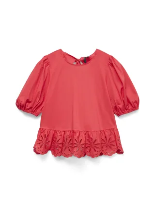 VERO MODA - VMFREYA 2/4 TOP WVN - Gr. - M