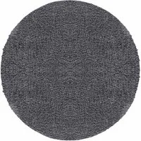Teppium Teppich Unicolor - Einfarbig, Rund, Höhe: 30 mm, Einfarbig Shaggy Teppich Wohnzimmer Langflor versch. farben und größen