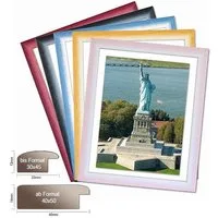 Bilderrahmen Neumann Einzelrahmen Holzrahmen NEW YORK, in 5 Farbenverläufen