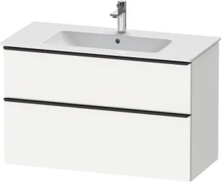Duravit D-Neo Waschtischunterbau wandhängend Weiß Matt 1010x462x625 mm - DE43630BD180000 DE43630BD180000
