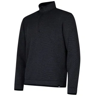 Under Armour - Fleece-Oberteil mit kurzem Reißverschluss für Herren (Schwarz)