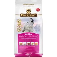 Wolfsblut Vetline Hypoallergenic - Premium Trockenfutter für Futterallergiker, Trockenfutter für: Hunde