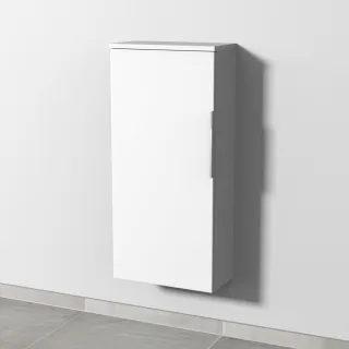 Sanipa 3way Mittelschrank mit 1 Tür, Weiß-Soft, UM17043 UM17043