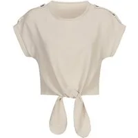 CLOUD 5IVE Muskelshirt CLOUD 5IVE Musselin Top with knot detail (1-tlg)