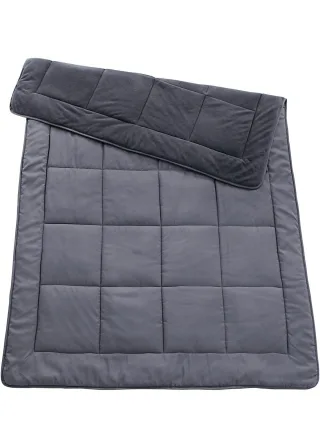 bonprix Bettdecke Polar Fleece, grau, Gr.200x200 cm, Bettdecke aus Fleece