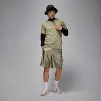 Jordan T-Shirt M J JD AIR SS CREW aus mittelschwerer Baumwolle, mit Jordan Grafiken auf der Vorderseite
