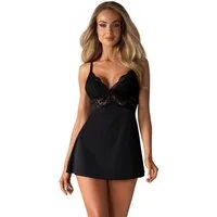 Obsessive Nachthemd Babydoll & String, elegante Spitze
