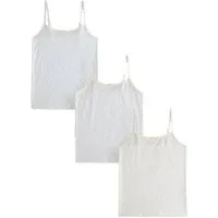 Next Trägertop Bedruckte Trägertops, 3er-Pack (3-tlg)