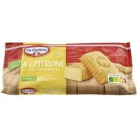 Dr. Oetker Küchenhelfer Kuchen, Dr. Oetker Kuchensnack Zitrone verpackte Mini Rührkuchen 4x35g